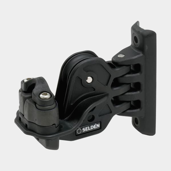 Mastsvirvel med skotlås Seldén Mast Swivel/Cam Cleat 27, passar tampar Ø3 - 7 mm