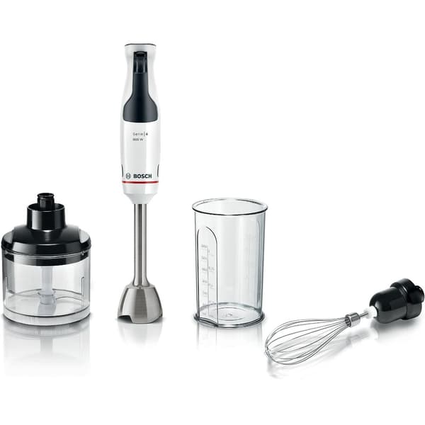 Bosch Series 4 Hand Blender MSM4W421 Hand Blender 800 W Number of speeds 1 White/Black