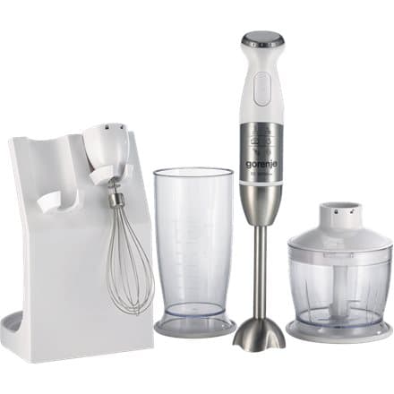 Gorenje | Blender | HBC806QW | Hand Blender | 800 W | Number of speeds Variable | Chopper | White