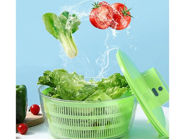 Salad Spinner / Salladslunga - Torka sallad efter sköljning