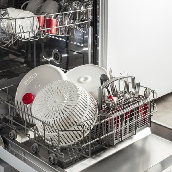 MOULINEX klassisk salladssnurra, kapacitet 5 l, stoppknapp, kompatibel med diskmaskin, tillverkad i Frankrike K1010114