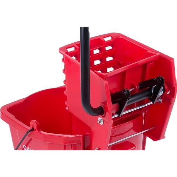 Carlisle Kärl med Franges Commercial med sidopressningsmaskin, kapacitet 26 liter, Röd