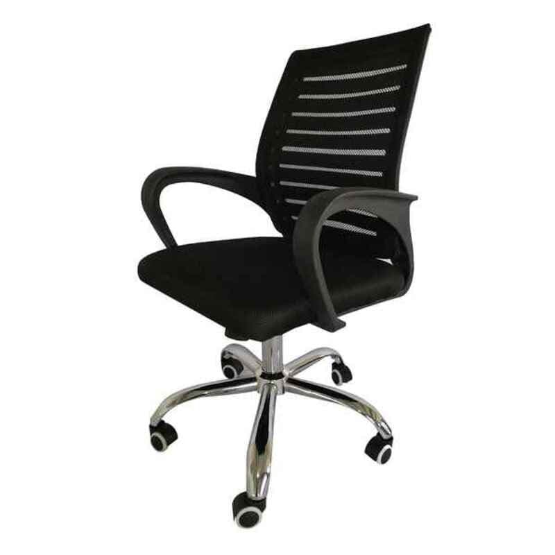 Kontorsstol Versa Svart (28 x 58 x 58 cm)