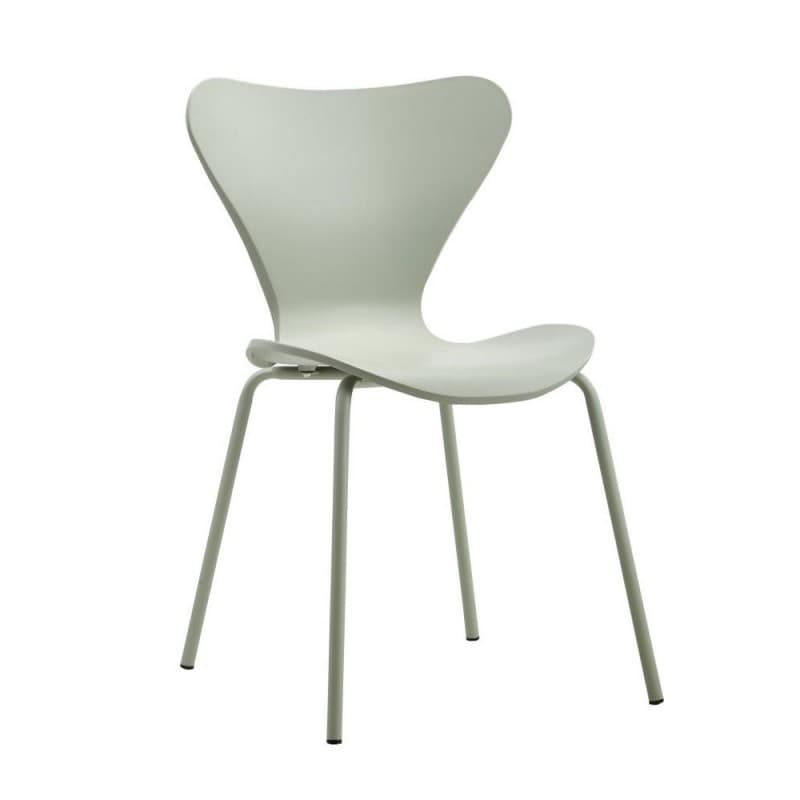 Stol DKD Home Decor Metall Grön Polypropen (PP) (48 x 50 x 83 cm)