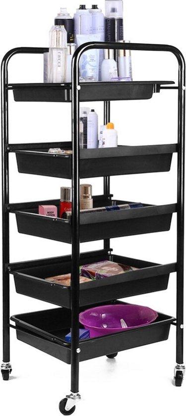 Make Up Trolley | på hjul Arrangör För kosmetolog, frisör eller tatuerare