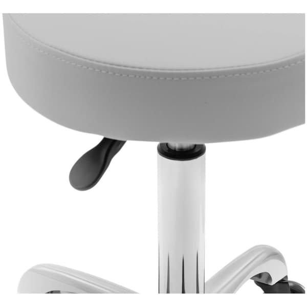 physa Rullpall med ryggstöd - 540–720 mm - Ljusgrå