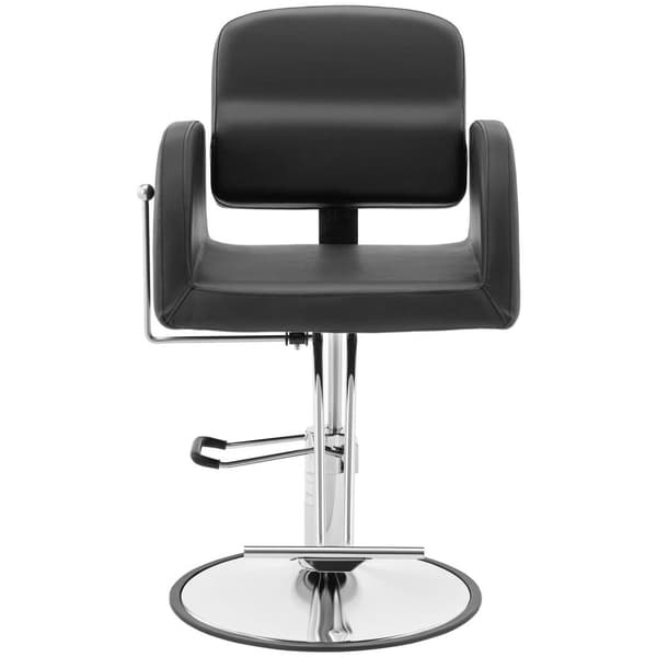 physa Frisörstol med fotstöd - 920–1070 mm - 200 kg - Svart, Silver