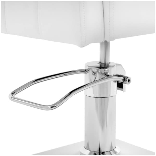 physa Frisörstol Cottam med fotstöd - Sitthöjd 45–55 cm - 150 kg - Rosa