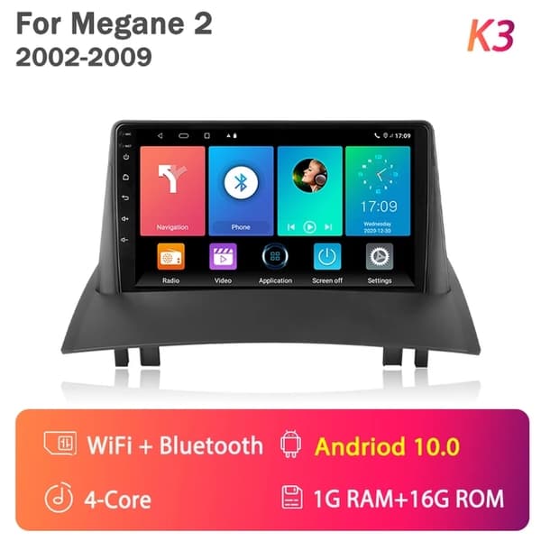 Bilradio, Android 12, Carplay, T3L max-fan-cam