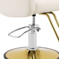 Miniatyrbild 2 av 6: physa Frisörstol med fotstöd - 55–65 cm - 180 kg - Beige