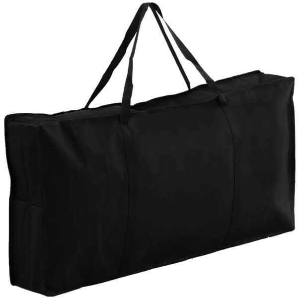 Skrivebords kosmetisk manicurebord med støvabsorber, foldbart på hjul, 90 x 43 x 73 cm, sort