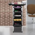 Pikkukuva 2 / 5: Salon Cart Tool Organiser, 5 Tilavaa Laatikkua, Kestävä Rakenne, Tilaa Säästävä Suunnittelu