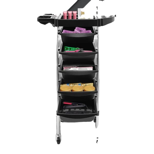 Salon Cart Tool Organiser, 5 Tilavaa Laatikkua, Kestävä Rakenne, Tilaa Säästävä Suunnittelu