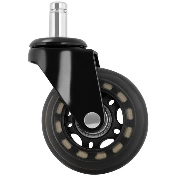 Hjul hjul til en kontorgamingstol, diameter: 63 x 23 mm - sæt med 5 stk.