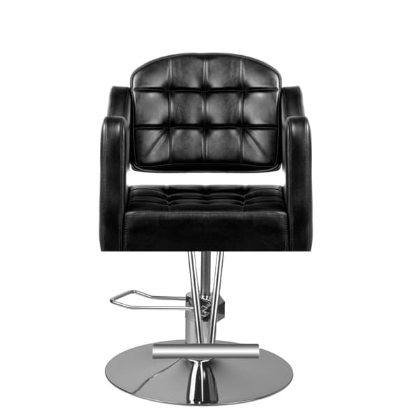 Hair System frisörstol 0-90 svart