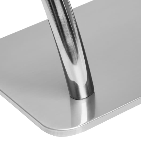 Gabbiano frisörfotstöd L005S silver