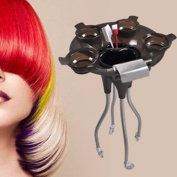 Salon Rolling Cart, Kompakti Muotoilu, Korkealaatuiset Materiaalit,musta