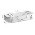 Miniatyrbillede 2 af 2: Salonorganisator, væghængt enhed, dobbelt-dørs opbevaring,Hvid 106,0 cm