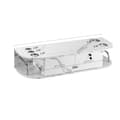 Miniatyrbillede 1 af 2: Salonorganisator, væghængt enhed, dobbelt-dørs opbevaring,Hvid 106,0 cm
