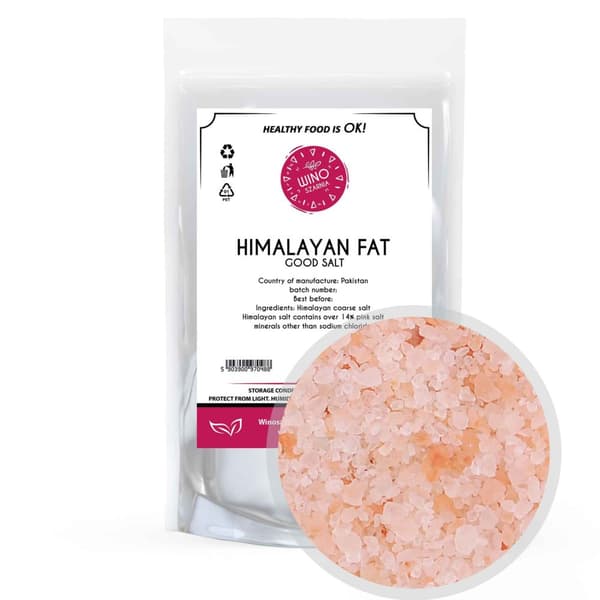 Himalaya groft lyserødt salt - 1 kg