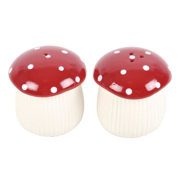 Something Different Mushroom Salt and Pepper Shakers