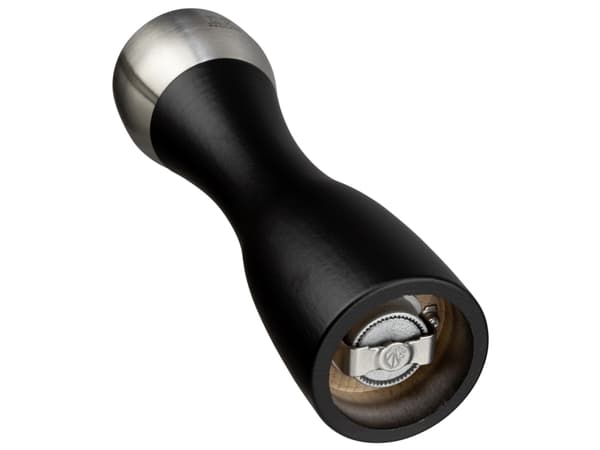 Peugeot FIDJI, Pepperkvern, Sort, Rustfritt stål, Rustfritt stål, Tre, 200 mm