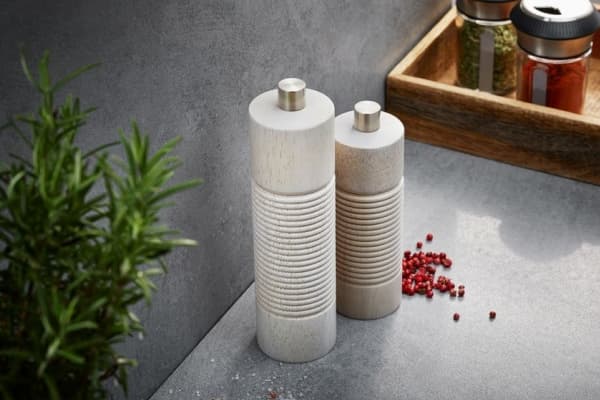 Gefu krydderkvern TEDORO salt- og pepperkvern 14cm hvit