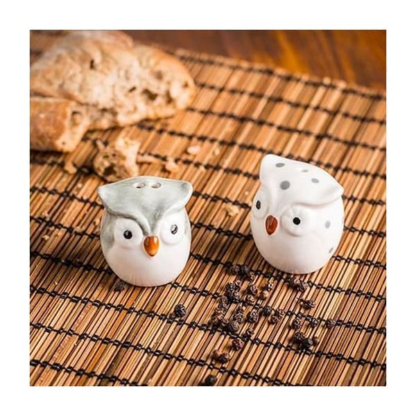 Duo salt peppar ugglor Salt och peppar shakers ugglor