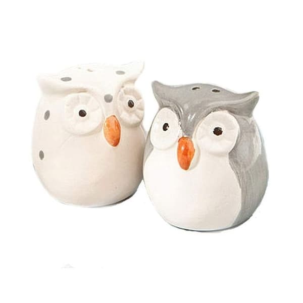 Duo salt peppar ugglor Salt och peppar shakers ugglor