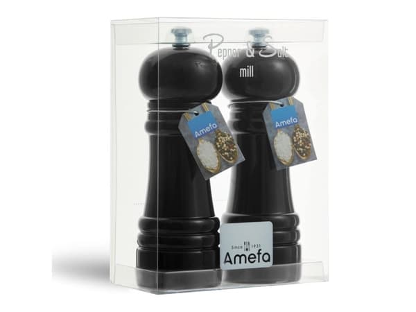 Amefa Classic 6755 - 2 stk Salt & Peber sæt 15 cm - i gaveæske