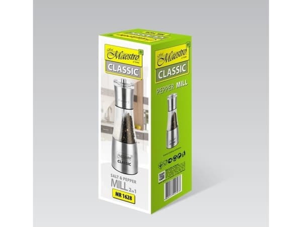 Maestro PRICE AND SALT MANUAL Kvarn 2in1 MAESTRO MR-1628
