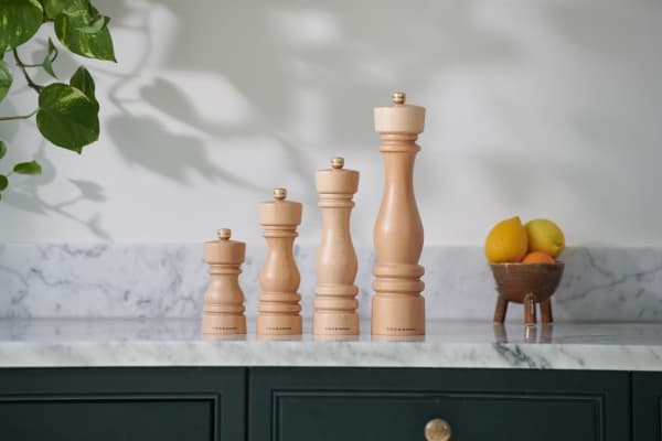 Cole & Mason London, Saltkvarn, Bok, Bokträ, Keramiska, Salt, 58 mm