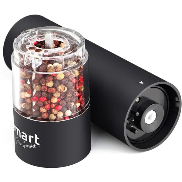 LAMART Elektrisk Salt / Pepparkvarn Svart
