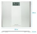 Miniatyrbilde 4 av 7: Salter 9009 WH3R Ultimate Accuracy Electronic Bathroom Scales white
