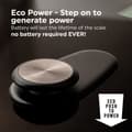Miniatyrbilde 4 av 7: Salter 9224 BK3RFEU16 Eco Power Digital Bathroom Scale Black