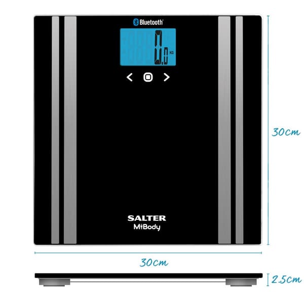Salter 9159QVD BK3R MiBody Analyser Scale black
