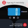 Miniatyrbilde 6 av 7: Salter 9192 BK3R Curve Bluetooth Smart Analyser Bathroom Scale black