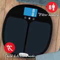 Miniatyrbilde 7 av 7: Salter 9192 BK3R Curve Bluetooth Smart Analyser Bathroom Scale black