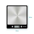 Miniatyrbillede 5 af 10: Salter 1241A BKDR Evo Digital Kitchen Scale black
