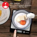 Miniatyrbillede 9 af 10: Salter 1241A BKDR Evo Digital Kitchen Scale black