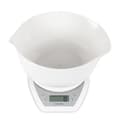 Miniatyrbilde 5 av 6: Salter 1024 WHDR14 Digital Kitchen Scales with Dual Pour Mixing Bowl White
