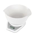 Miniatyrbilde 1 av 6: Salter 1024 WHDR14 Digital Kitchen Scales with Dual Pour Mixing Bowl White