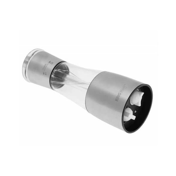 Salt- och pepparkvarn - KINGHOFF - KH-4041 - Rostfritt stål - Justerbar malning - Transparent