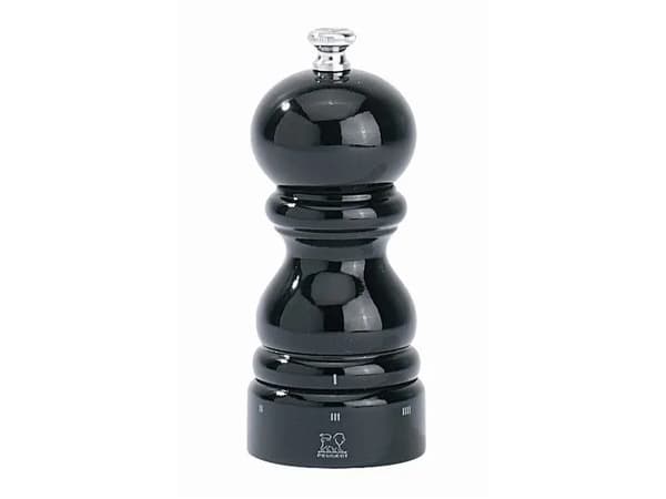 Peugeot Paris, Suolamylly, Musta, Puu, Suola, 120 mm, Ranska