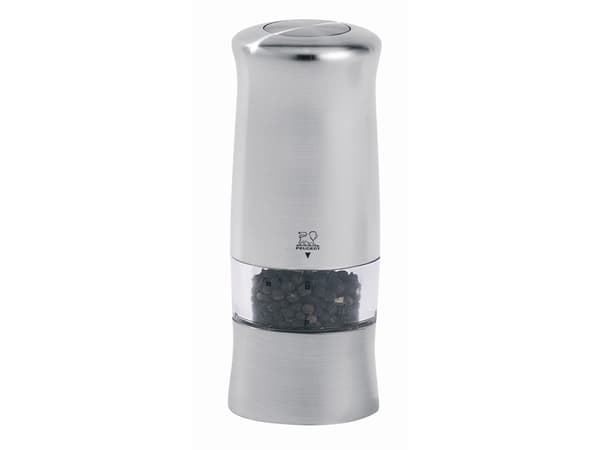 Peugeot Zeli, Pepparkvarn, Rostfritt stål, Akrylnitrilbutadienstyren (ABS), Peppar, 140 mm