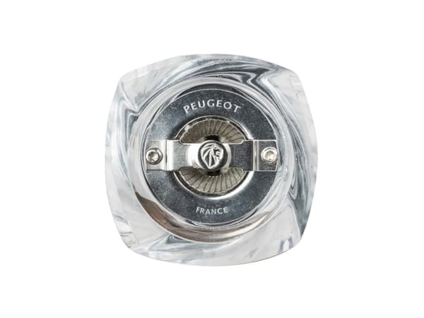 Peugeot Oléron, Saltkvern, Sjokolade, Gjennomsiktig, Akryl, Tre, 140 mm