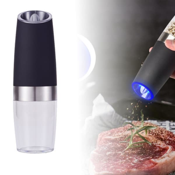 2-pack Elektriske Peberkværne – Perfekt til Salt og Peber