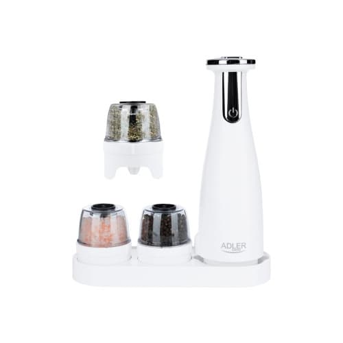 Adler AD 4449w - salt- & pepparkvarn - mattvit