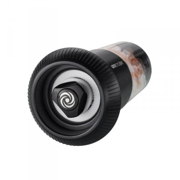 GEFU X-Plosion Salt- eller Pepparkvarn 10,7 cm Svart