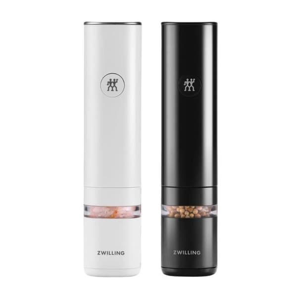 ZWILLING ENFINIGY SVART, VIT PEPPAR OCH SALT SHAKER SET (53103)